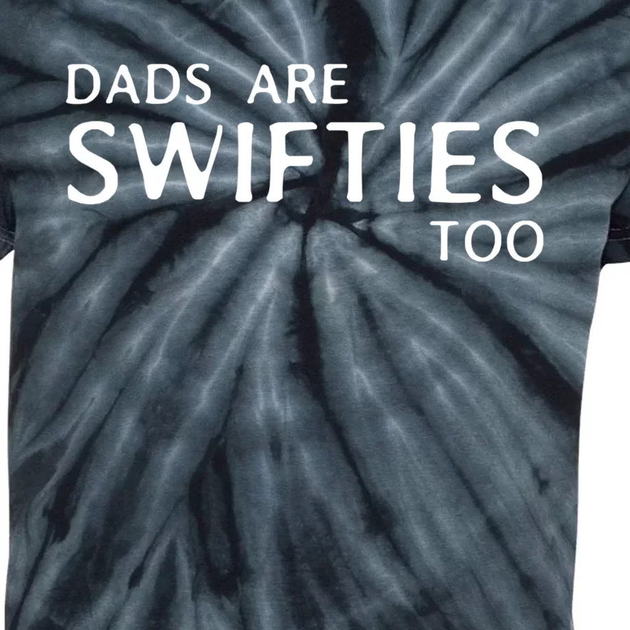 Dads Are Too Funny Father's Day Kids Tie-Dye T-Shirt