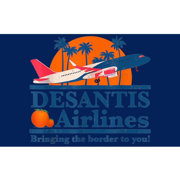 DeSantis Airlines Tee Funny Retro Vintage DeSantis Airline Bumper Sticker