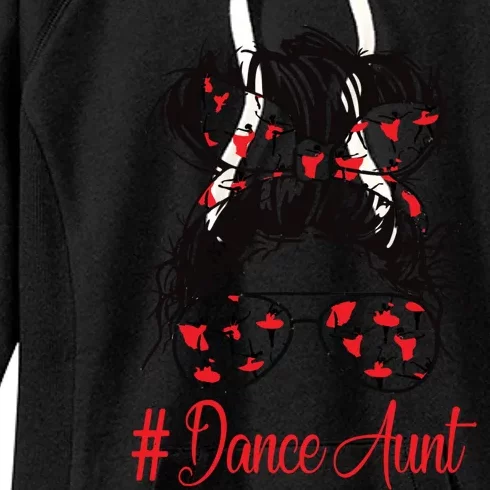 Dance Aunt Teesgift Love Dance Tap Dance Dancer Birthday Gift Women's Fleece Hoodie