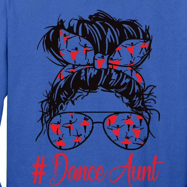 Dance Aunt Teesgift Love Dance Tap Dance Dancer Birthday Gift Long Sleeve Shirt