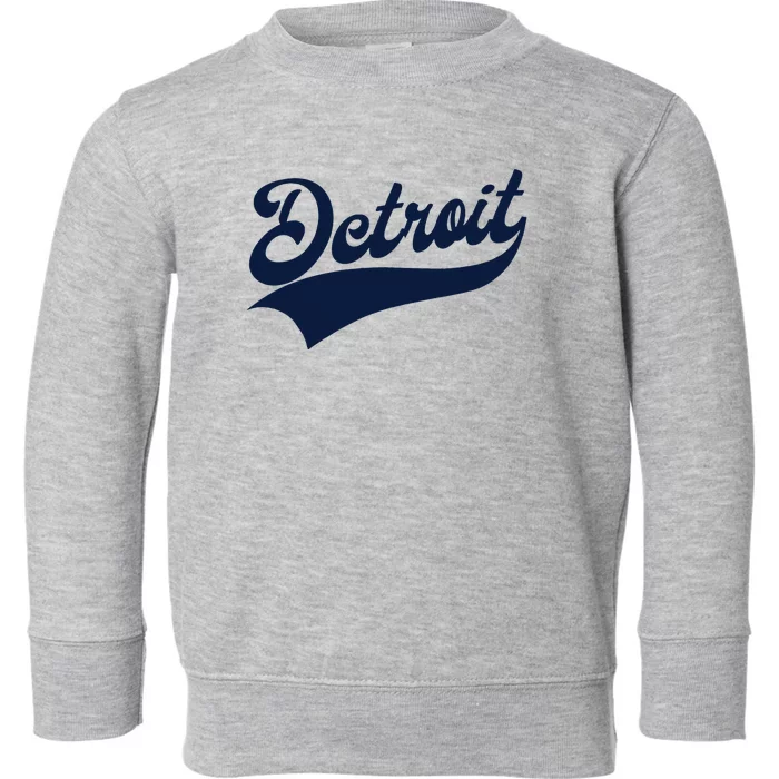 Detroit Athletic Throwback Toddler Sweatshirt