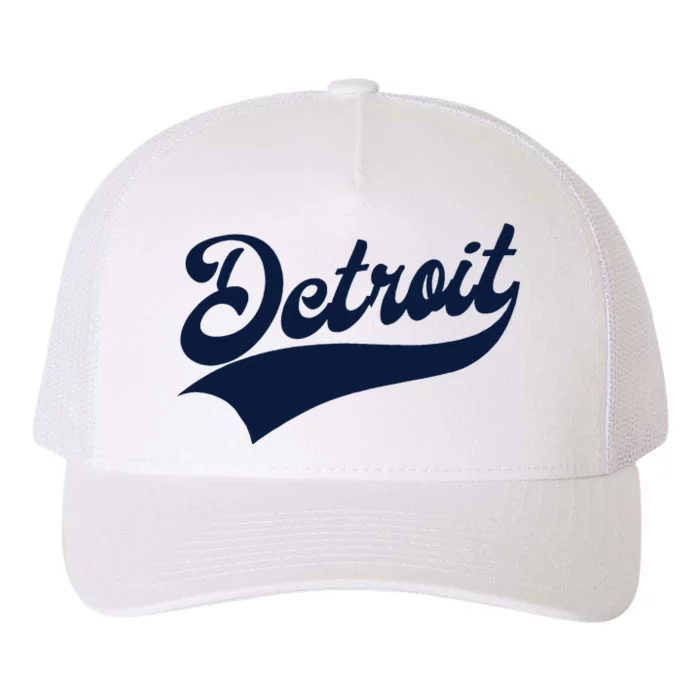 Detroit Athletic Throwback Yupoong Adult 5-Panel Trucker Hat