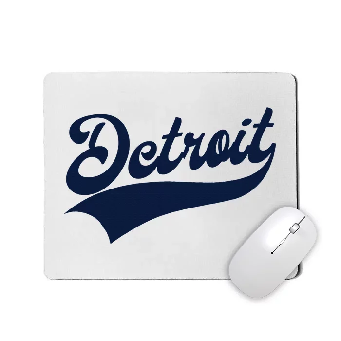 Detroit Athletic Throwback Mousepad