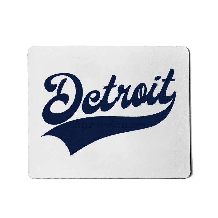 Detroit Athletic Throwback Mousepad