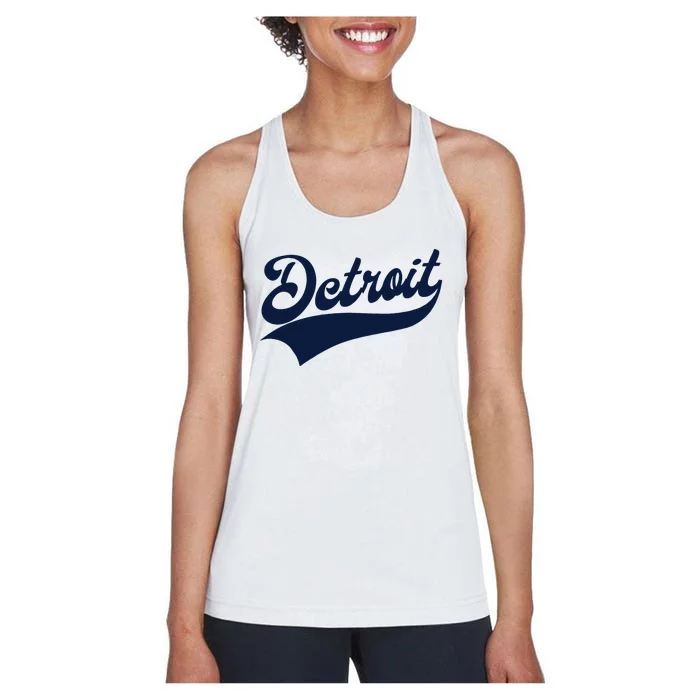 Detroit Athletic Throwback Women's Racerback Tank