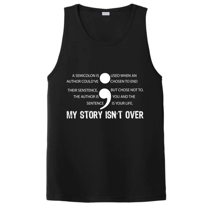 Depression Awareness Tal Health Self Love Gift Performance Tank