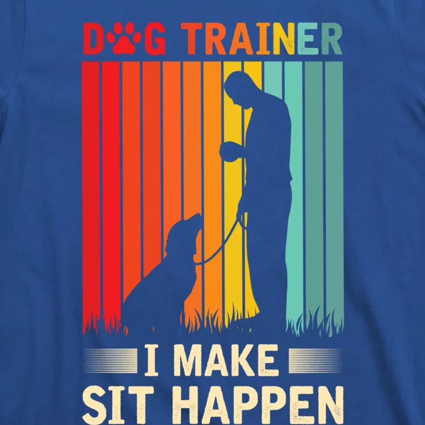 Dog Agility Training Dog Trainer Funny Gift T-Shirt