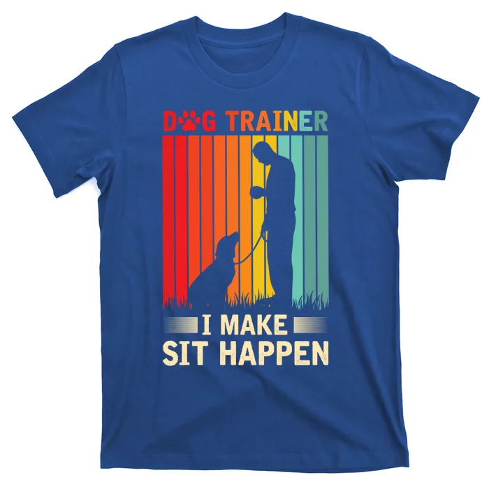 Dog Agility Training Dog Trainer Funny Gift T-Shirt