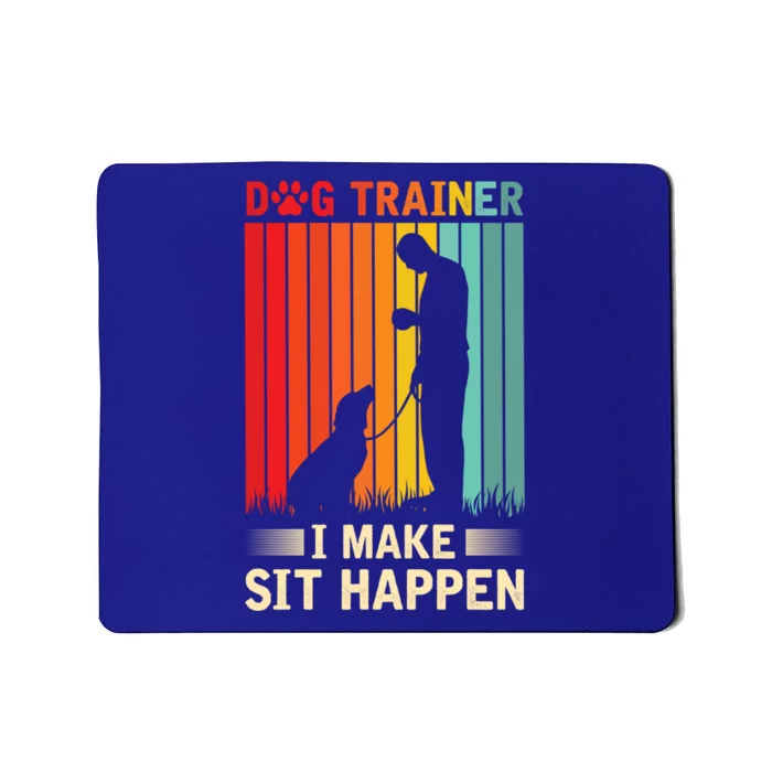 Dog Agility Training Dog Trainer Funny Gift Mousepad