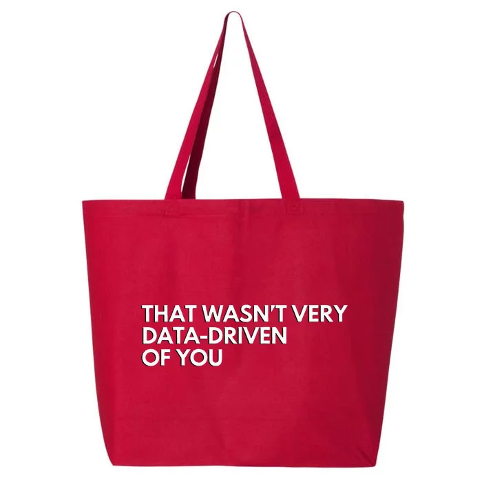 Data Analyst That WasnT Very Data Driven Of You 25L Jumbo Tote