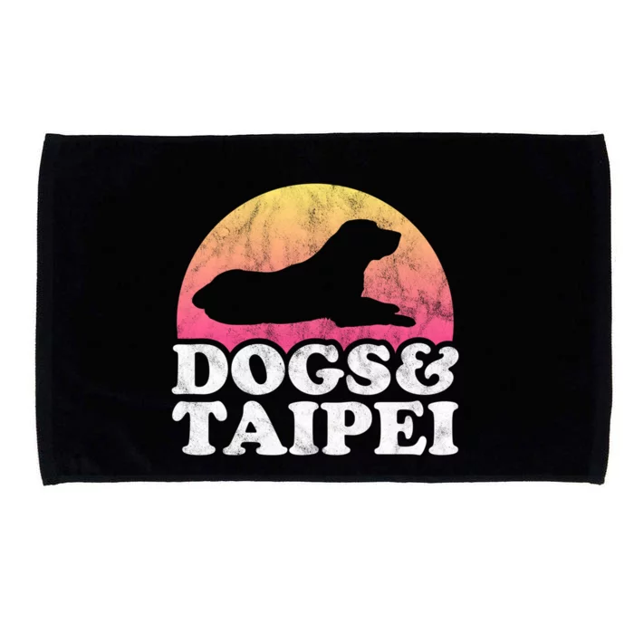 Dogs And Taipei Taiwan S Or S Dog Gift Microfiber Hand Towel