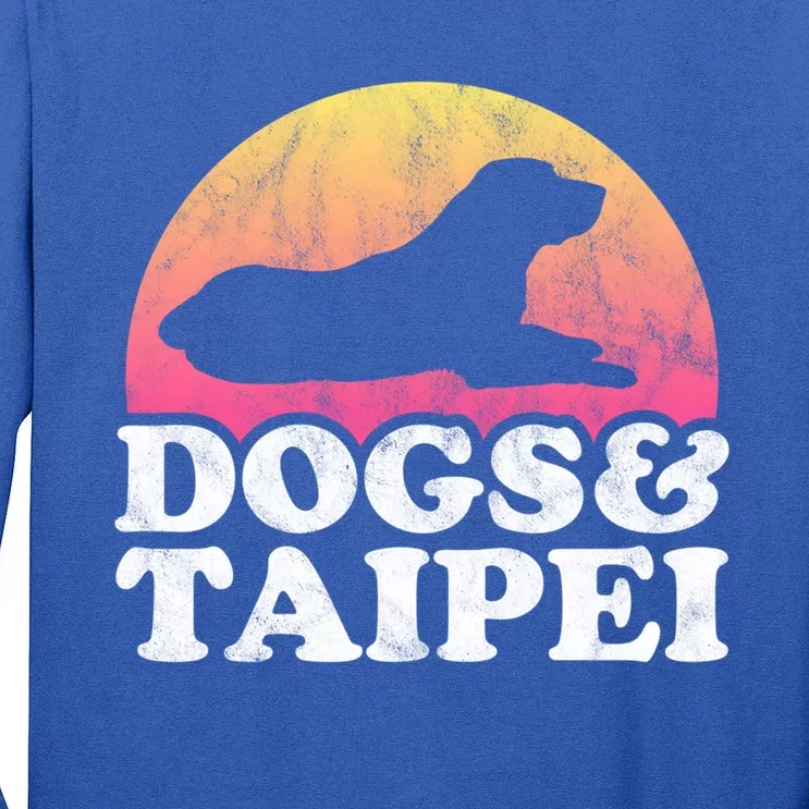 Dogs And Taipei Taiwan S Or S Dog Gift Tall Long Sleeve T-Shirt