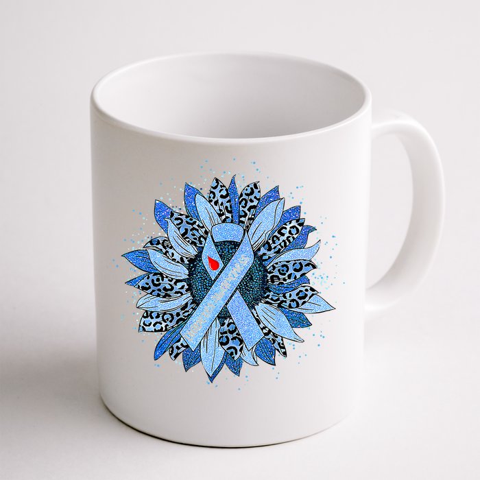 Diabetes Awareness Type 1 2 Diabetic T1D T2D Front & Back Coffee Mug