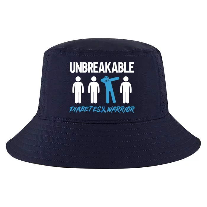 Diabetes Awareness Unbreakable Diabetes Warrior Great Gift Cool Comfort Performance Bucket Hat