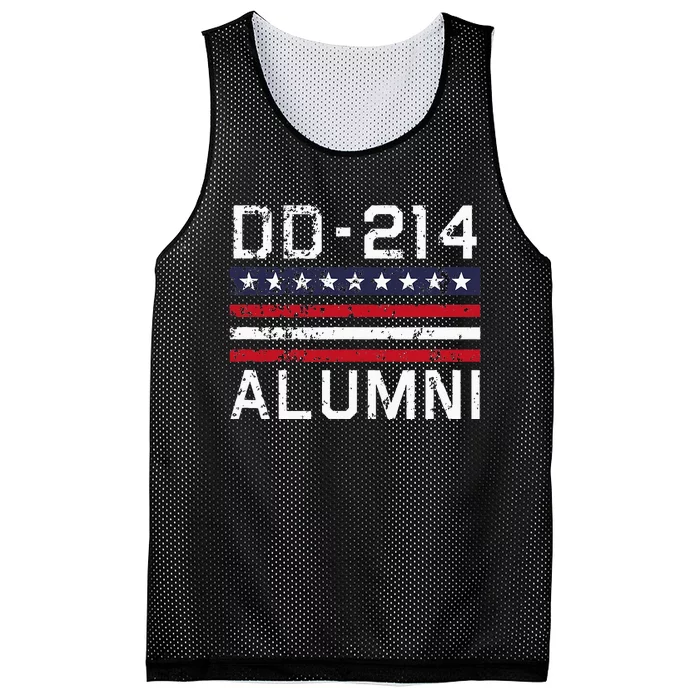 Dd214 Alumni Us Military Veteran Alumni Served Flag Mesh Reversible Basketball Jersey Tank