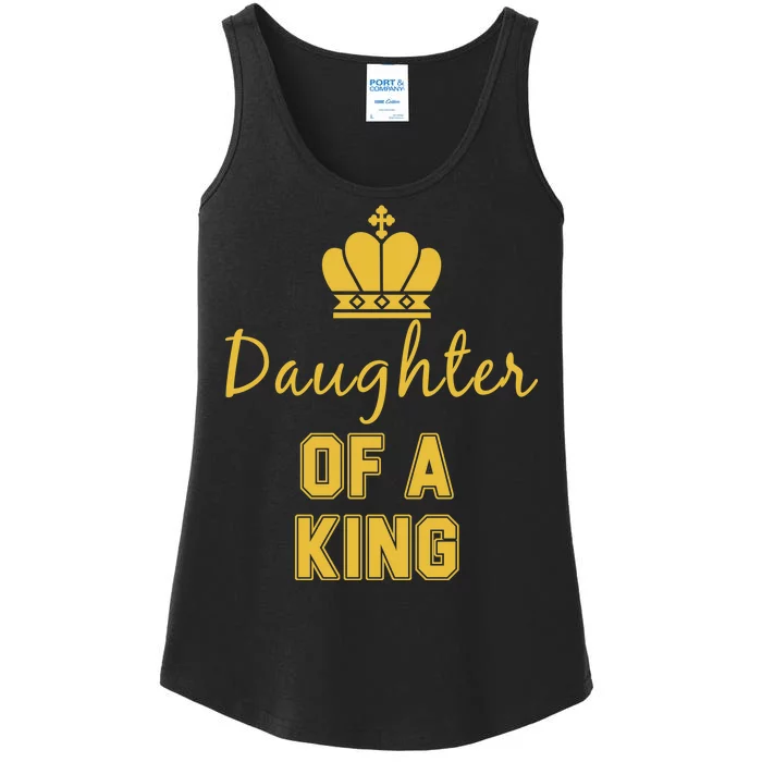 Daughter Of A King Family Matching Ladies Essential Tank