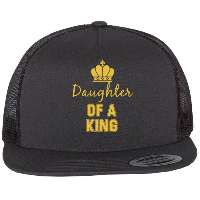 Daughter Of A King Family Matching Flat Bill Trucker Hat