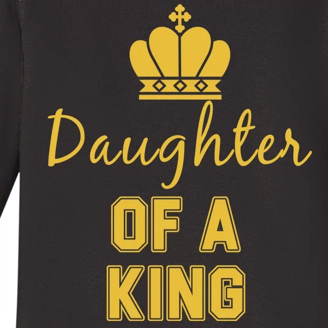 Daughter Of A King Family Matching Baby Long Sleeve Bodysuit