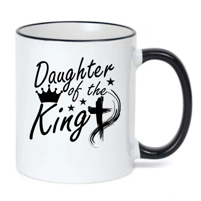 Daughter Of The King Black Color Changing Mug