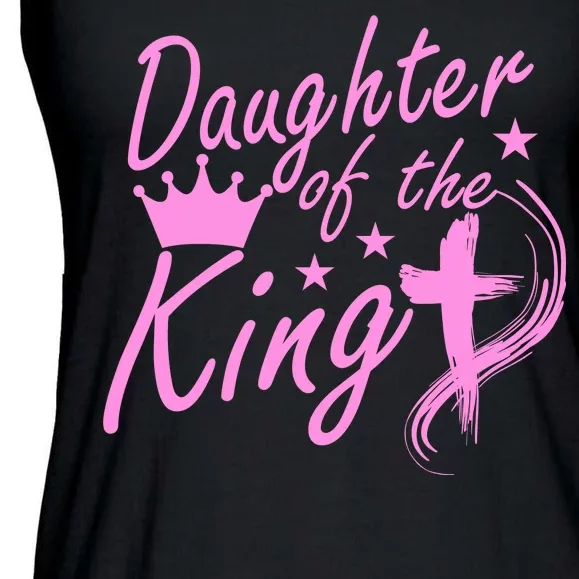 Daughter Of The King Ladies Essential Flowy Tank