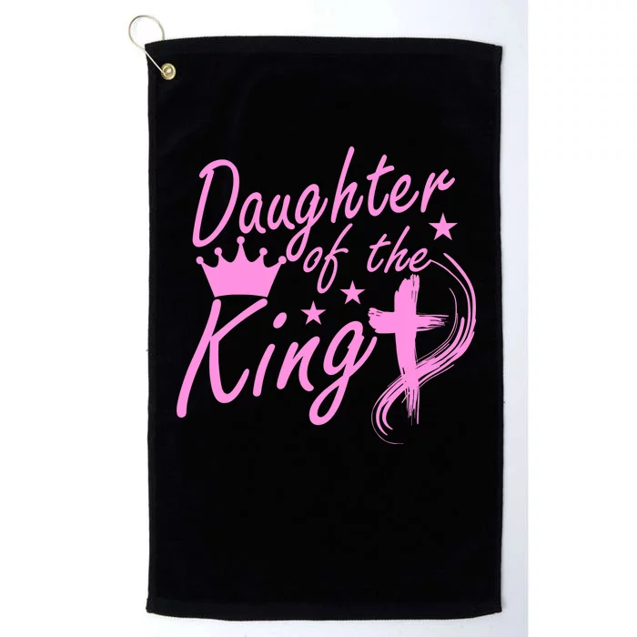 Daughter Of The King Platinum Collection Golf Towel