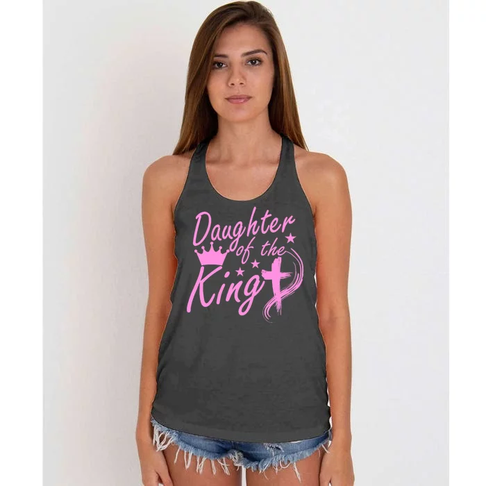 Daughter Of The King Women's Knotted Racerback Tank