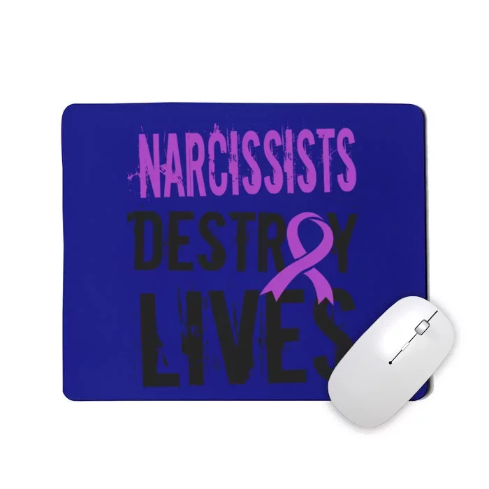 Domestic Abuse Violence Awareness Narcissism Narcissistic Gift Mousepad