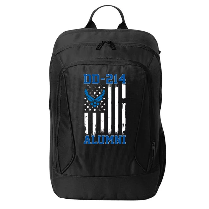 DD214 Alumni Veteran Vintage American Flag City Backpack