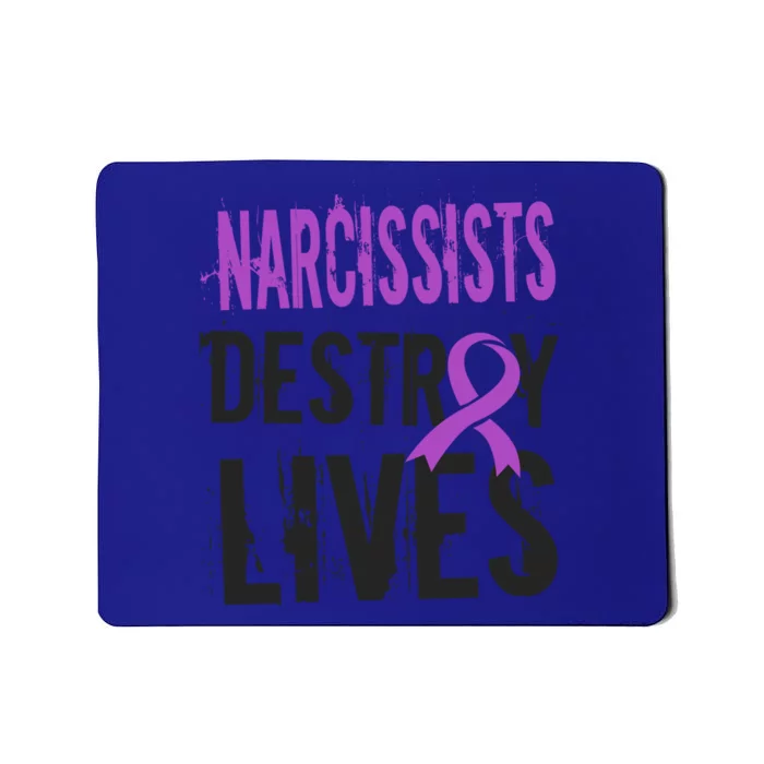 Domestic Abuse Violence Awareness Narcissism Narcissistic Gift Mousepad