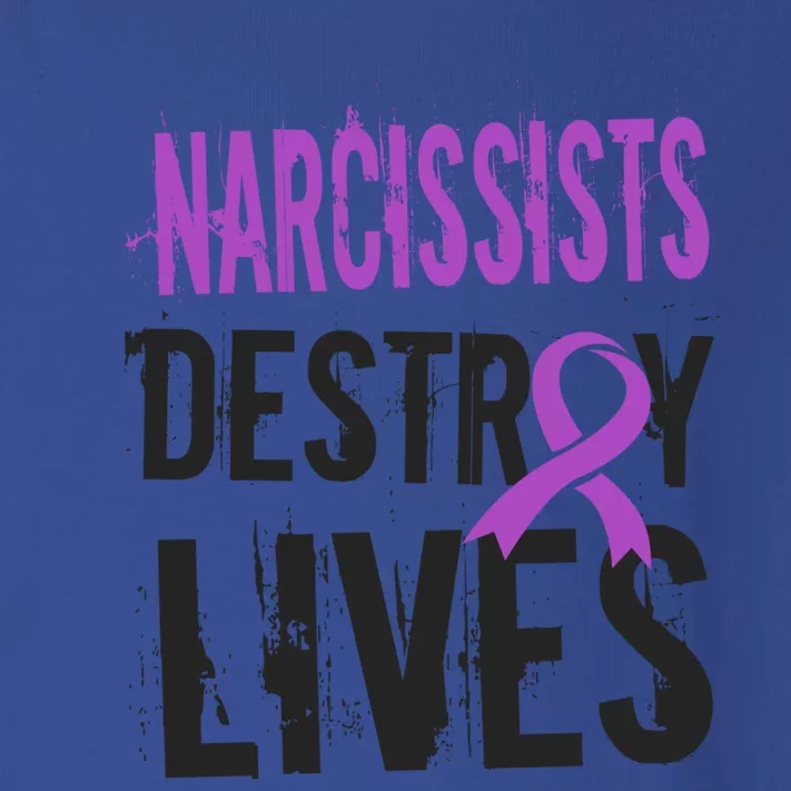 Domestic Abuse Violence Awareness Narcissism Narcissistic Gift Toddler Long Sleeve Shirt