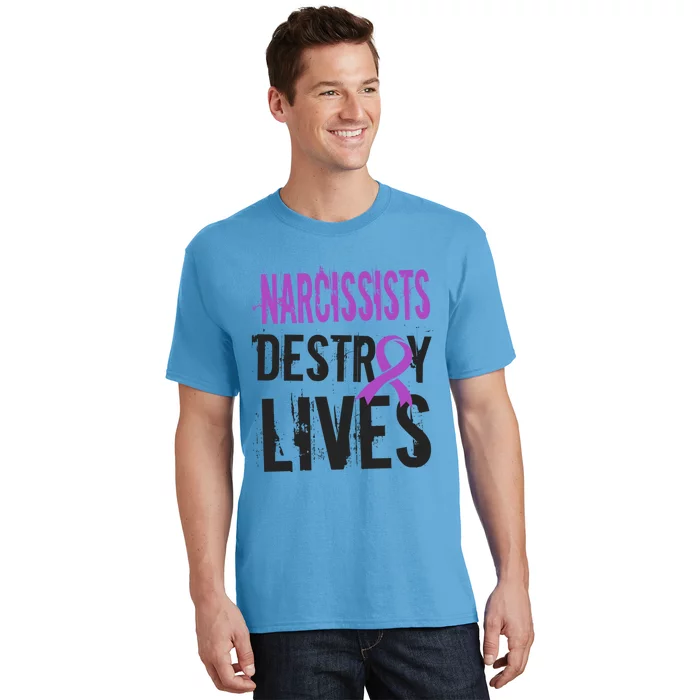 Domestic Abuse Violence Awareness Narcissism Narcissistic Gift T-Shirt