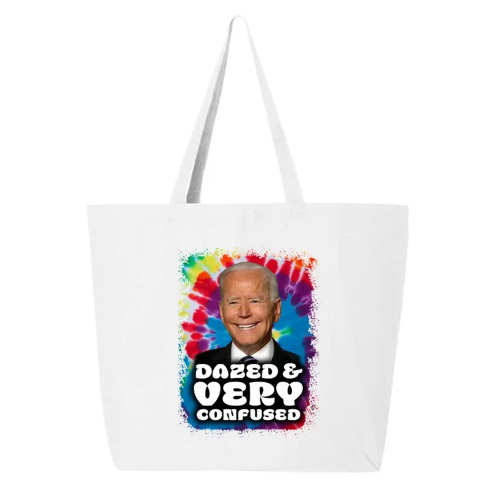 Dazed And Very Confused Joe Biden Hippie 25L Jumbo Tote