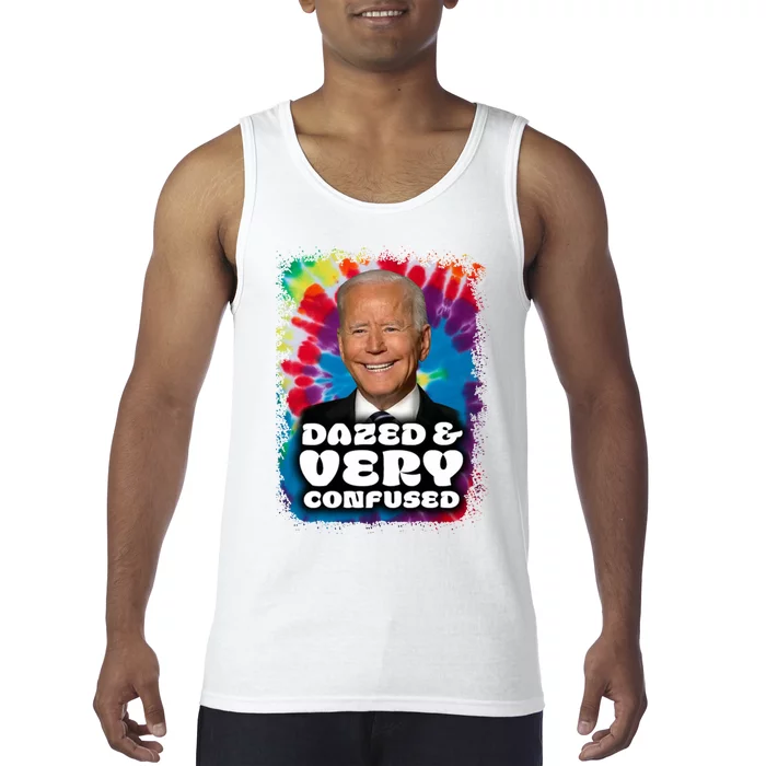 Dazed And Very Confused Joe Biden Hippie Tank Top