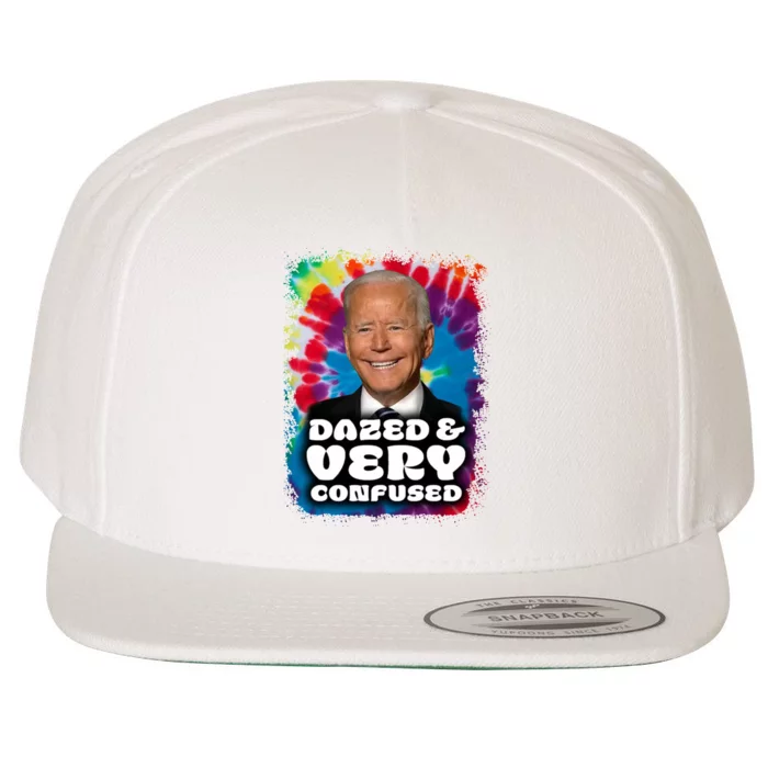 Dazed And Very Confused Joe Biden Hippie Wool Snapback Cap