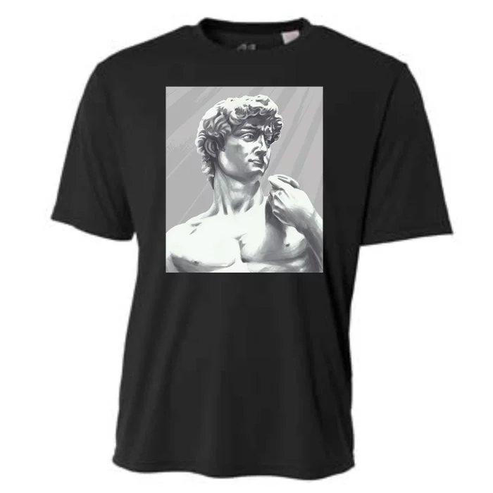 David Statue Cooling Performance Crew T-Shirt