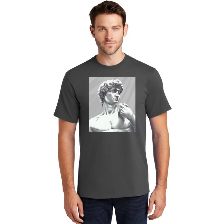 David Statue Tall T-Shirt