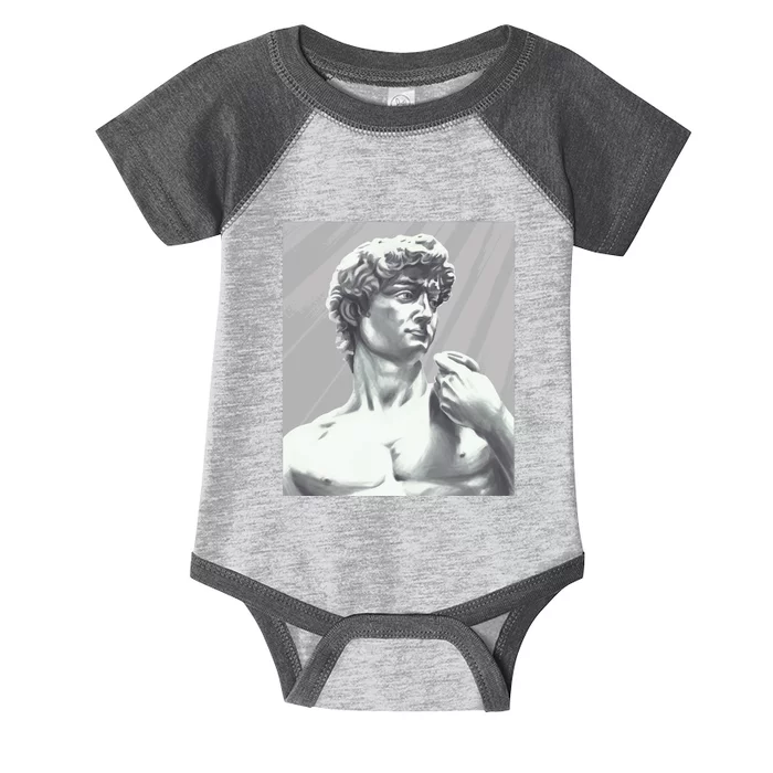 David Statue Infant Baby Jersey Bodysuit