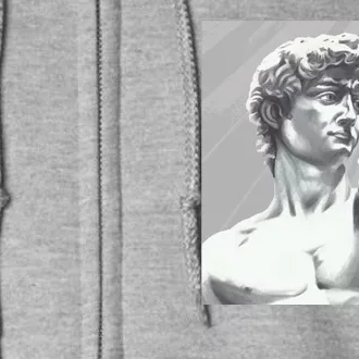 David Statue Full Zip Hoodie