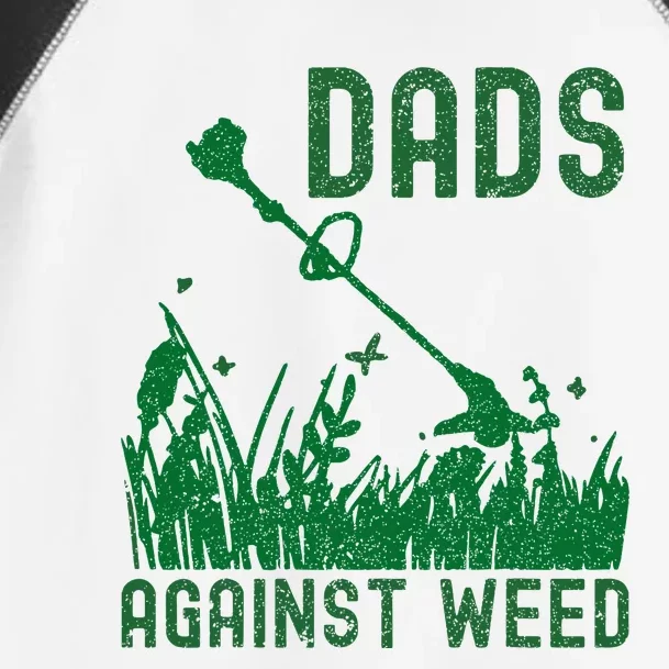 Dads Against Weed Lawn Mowing Toddler Fine Jersey T-Shirt