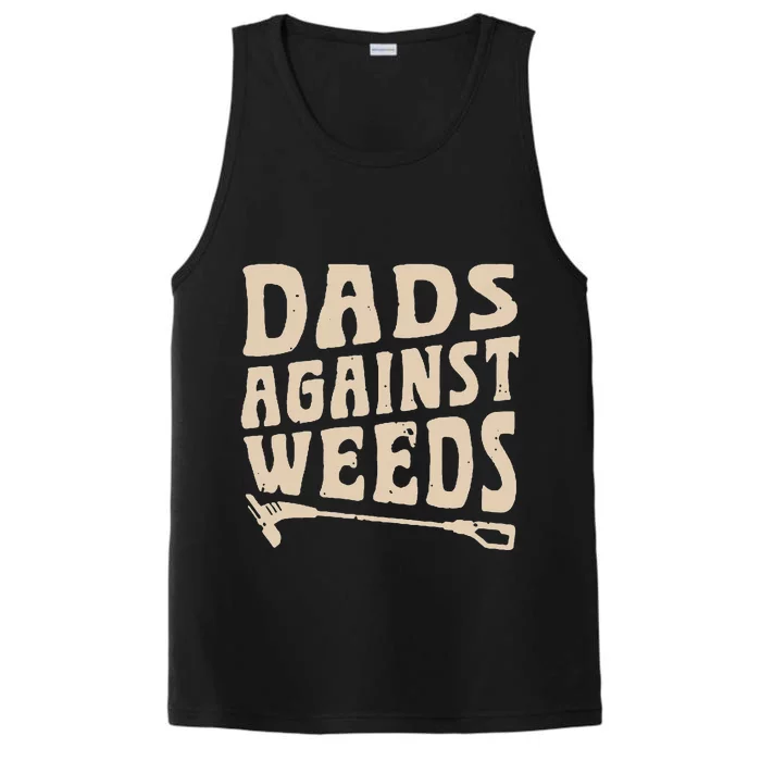 Dads Against Weeds Weed Cutter Weed Whacker Dad Performance Tank