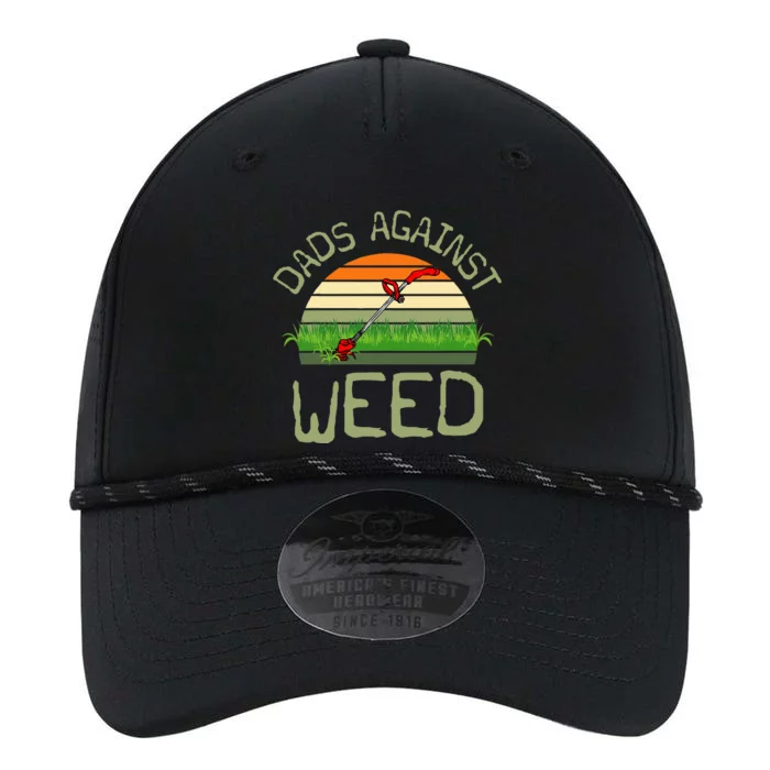 Dads Against Weed Funny Gardening Lawn Mowing FatherS Day Performance The Dyno Cap