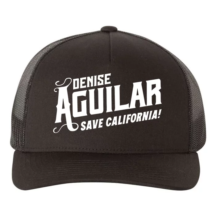 Denise Aguilar Wearing Denise Aguilar Save California Yupoong Adult 5-Panel Trucker Hat