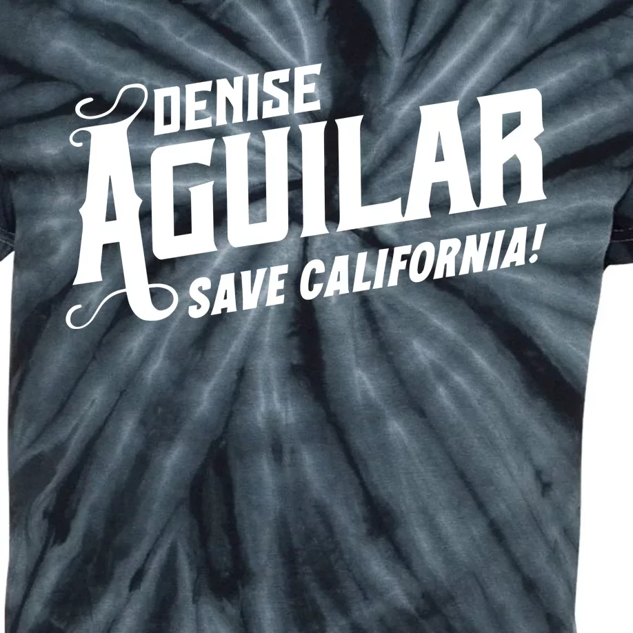 Denise Aguilar Wearing Denise Aguilar Save California Kids Tie-Dye T-Shirt