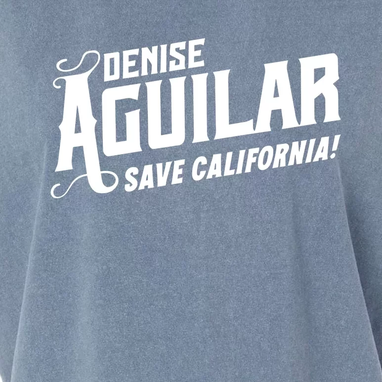 Denise Aguilar Wearing Denise Aguilar Save California Garment-Dyed Women's Muscle Tee