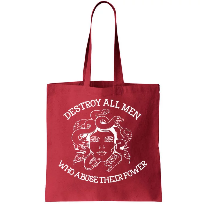 Destroy All Who Abuse Their Power Tote Bag