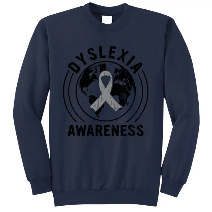 Dyslexia Awareness World Month Funny Dyslexic Graphic Meaningful Gift Sweatshirt