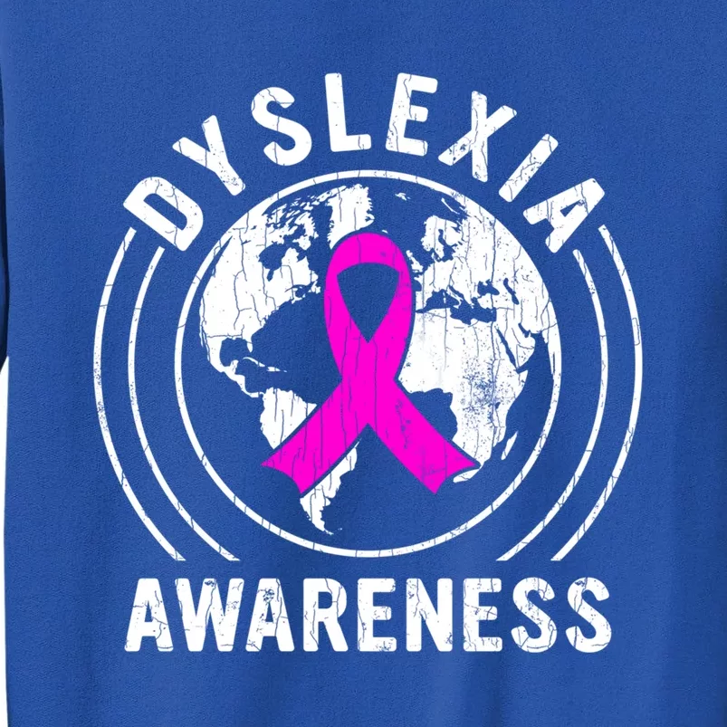 Dyslexia Awareness World Month Funny Dyslexic Graphic Gift Sweatshirt