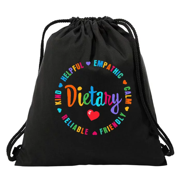 Dietary Appreciation Week healthcare workers  Dietitian Drawstring Bag