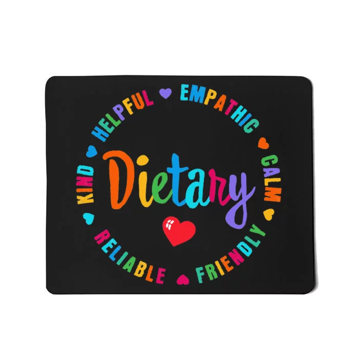 Dietary Appreciation Week healthcare workers  Dietitian Mousepad