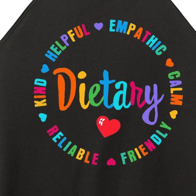 Dietary Appreciation Week healthcare workers  Dietitian Women’s Perfect Tri Rocker Tank